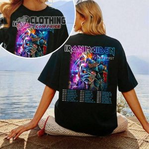 Iron Maiden Merch, Iron Maiden Fan Club Shirt, The Future Past Tour Sweatshirt, Iron Maiden Tour 2024 Hoodie Rock Concert 2024 T-Shirt
