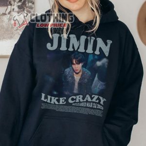 Jimin Kpop Shirt Like Crazy Album Vintage Sweatshirt 2