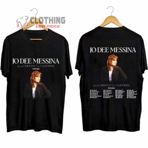 Jo Dee Messina Tour 2024 Merch Jo Dee Messina American Music Theater Shirt Jo Dee Messina 2024 Tour Heads Carolina Tails California T Shirt 2