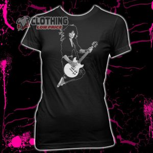 Joan Jett I Hate Myself for Loving You Lyrics Shirt, The Runaways Merch, Joan Jett & The Blackhearts Up Your Alley Album T-Shirt For Women