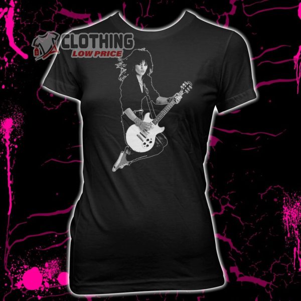 Joan Jett I Hate Myself for Loving You Lyrics Shirt, The Runaways Merch, Joan Jett & The Blackhearts Up Your Alley Album T-Shirt For Women