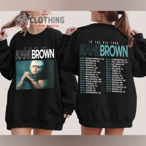 Kane Brown In The Air Tour Shirt, Kane Brown 2024 Tour Shirt, In The Air Tour 2024 Tee, Kane Brown Fan Shirt Gift