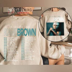 Kane Brown In The Air Tour Shirt Kane Brown 2024 Tour Shirt In Th2