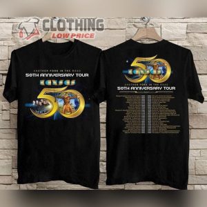 Kansas Band Tour 2023 Another Folk In The Road 50th Anniversary T- Shirt, Kansas Band Albums Shirt, Kansas Band Songs Merch