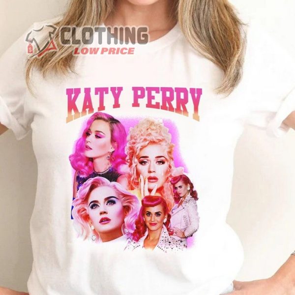 Katy Perry Costumes Unisex Shirt, Retro Katy Perry Graphic T-Shirt