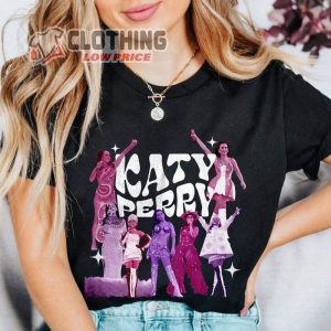 Katy Perry Monochrome Photography T Shirt 3