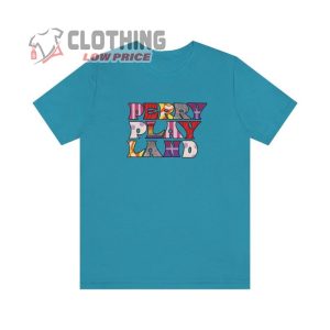 Katy Perry Play T Shirt Perry Playland Unisex Jersey Short Sleeve Tee 1