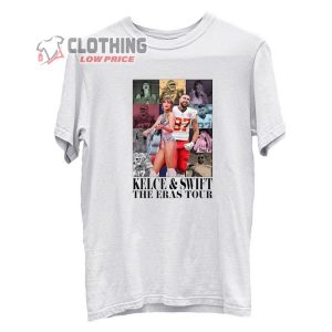 Kelce And Swift The Eras Tour Shirt T