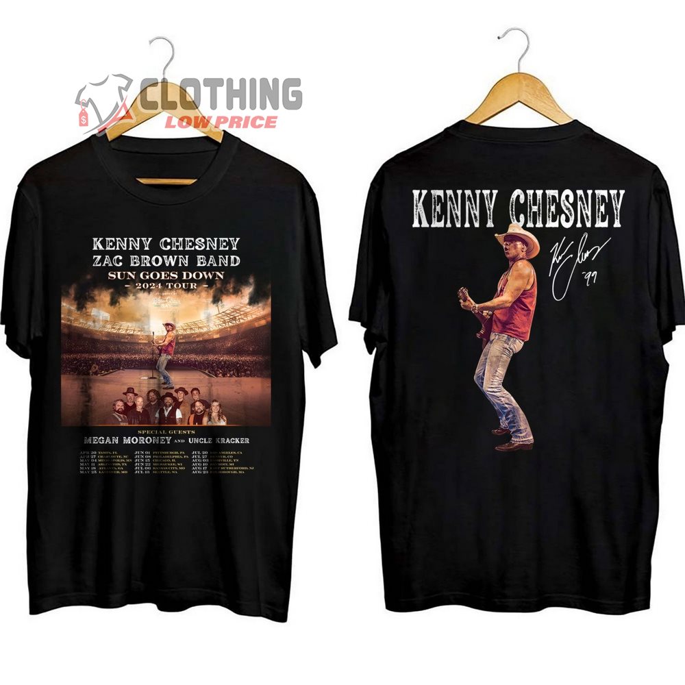 Kenny Chesney Tour 2023 Gillette T Shirt, Kenny Chesney Setlist 2023 T