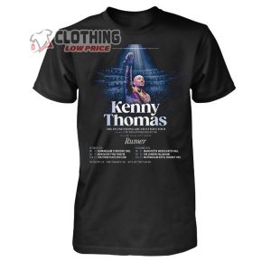 Kenny Thomas Biggest UK Tour 2024 Merch Kenny Thomas Tour Dates Autumn 2024 Shirt Kenny Thomas Tour 2024 T Shirt