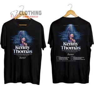 Kenny Thomas Tour Dates 2024 Merch, Kenny Thomas Biggest UK Tour 2024 Shirt, Kenny Thomas New Album T-Shirt