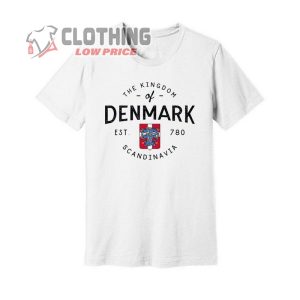 Kingdom Of Denmark T Shirt Danish Heritage Shirt Danish Shirt 3