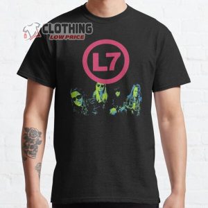 L7 Members Graphic Shirt, Dispatch From Mar-A-Lago Lyrics  L7 Merch, L7 Live Concert Tee, L7 Music Band Presale Shirt