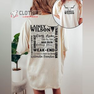 Lainey Wilson Country Music T Shirt Lainey Wilson Tour 2024