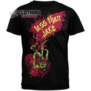 Less Than Jake All My Best Friends Are Metalheads Merch Less Than Jake Warrior Shirt Less Than Jake Hello Rockview Album Shirt 1