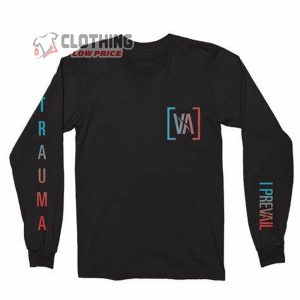Lifelines I Prevail Album Full Tracklist Merch, I Prevail Come And Get It Song Shirt, I Prevail Long Sleeve 3D Printed Black Shirt