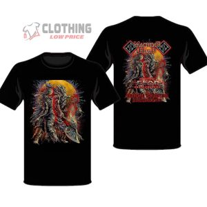 Machine Head Tour 2024 Poster Merch, Machine Head Fear Factory Shirt, Slaughter The Martour North America 2024 Tour T-Shirt