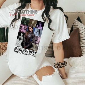 Madison Beer The Spinnin Tour T-Shirt, Madison Beer Shirt, Madison Beer Tour Merch, The Spinnin Tour Shirt Madison Beer Fan Gift