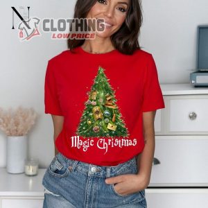 Magic Castle Christmas Shirt, Wizard Christmas Shirt, Christmas Hp Wizard Shirt
