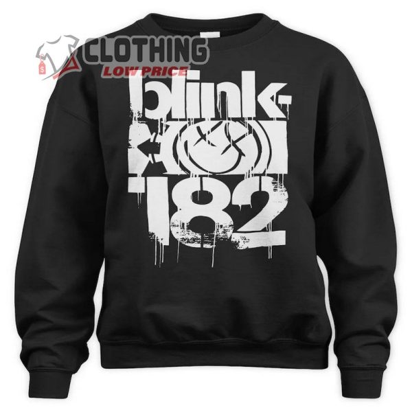 Merch Blink-182 3 Bars Hoodie, Sweatshirt, Unisex T-Shirt Black