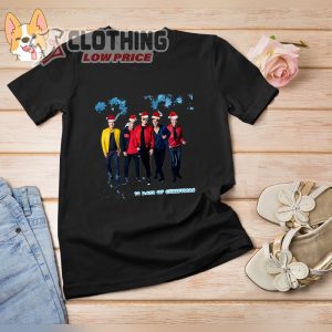 Merry Christmas New Kids On The Block T- Shirt, Hope At Christmas Shirt, New Kids On The Block Hits Shirt