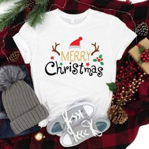 Merry Christmas Reindeer Shirt, Reindeer Shirt, Christmas Family Shirt, Christmas Shirt, Christmas Gift