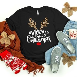 Merry Christmas Reindeer Shirt, Reindeer Shirt, Christmas Shirt, Merry Christmas Shirt, Christmas Gift