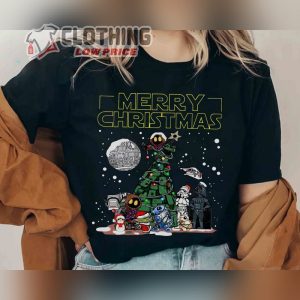 Merry Christmas T- Shirt, Funny Star Wars Christmas Shirt, Star Wars Christmas Merch