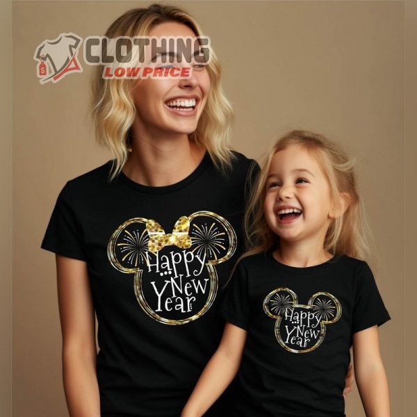 Mickey New Year Shirt, Disney New Year Shirt, Minnie New Year Shirt,New Year 2024, New Year Crew, Disney Family Shirt