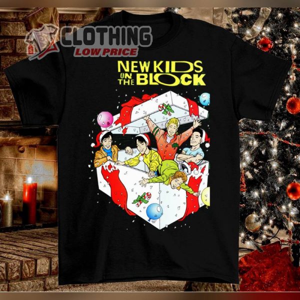 New Kids On The Block Christmas T- Shirt, Christmas Gift Ideas List Shirt, New Kids On The Block Hits Merch