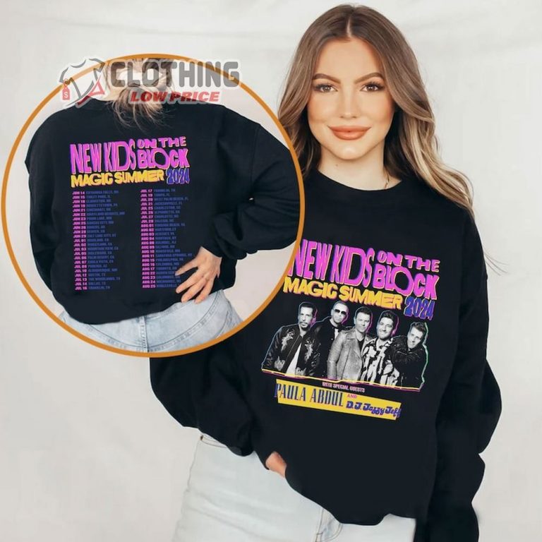 New Kids on the Block The Magic Summer Tour 2024 Merch, New Kids on the