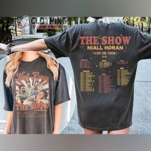 Niall Horan Tour 2024 Tracklist T Shirt Niall Horan Tour Merch1
