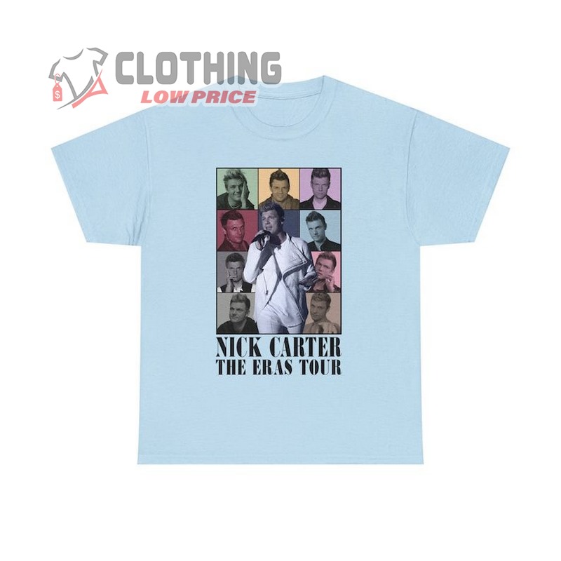 Nick Carter The Eras Tour T-Shirt