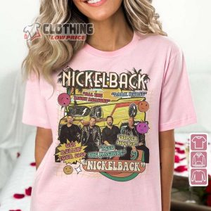 Nickelback Album T Shirt Nickelback Tour 2024 Merch Nickelback Shirt Nick3