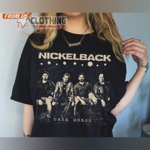Nickelback Fan Shirt Nickelback Tour 2024 Merch Nickelback Trending Tee1