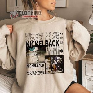 Nickelback Trending Music Shirt, Nickelback Tour 2024 Merch, Nickelback Shirt, Nickelback Concert Fan Gift