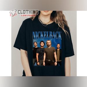 Nickelback Trending T-Shirt, Nickelback Tour 2024 Merch, Nickelback Shirt, Nickelback Concert Fan Gift