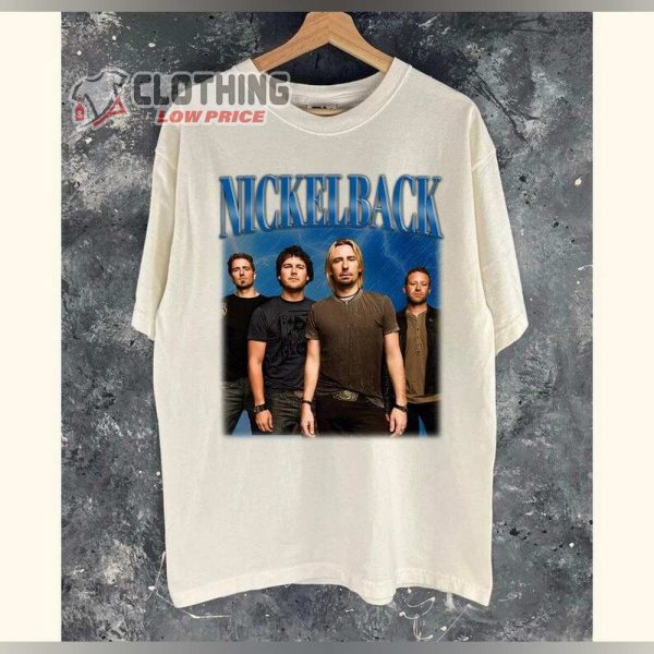 Nickelback Trending T-Shirt, Nickelback Tour 2024 Merch, Nickelback Shirt, Nickelback Concert Fan Gift