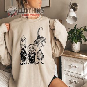 Nightmare Before Christmas Lock Shock Barrel Oogie’S Boys Shirt, Disneyland Halloween Party Family Gift