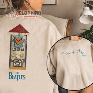 Now And Then Clock The Beatles Shirt The Final Album The 3