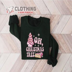Oh Christmas Tree Sweatshirt Christmas Cake Sweatshirt Christmas Crewneck Sweater Funny Christmas Shirt 1
