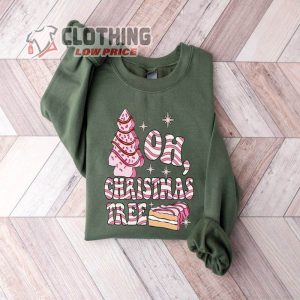 Oh Christmas Tree Sweatshirt, Christmas Cake Sweatshirt, Christmas Crewneck Sweater, Funny Christmas Shirt