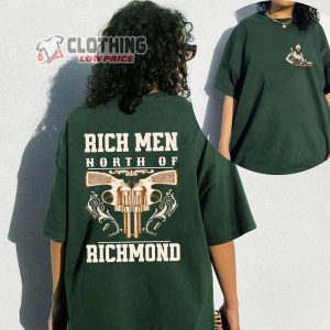 Oliver Anthony Rich Men North of Richmond T-Shirt, Hell on Earth Ain’t Gotta Dollar Shirt,  Country Music Oliver Anthony Merch