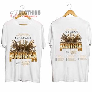 Pantera With Lamp Of God Tour 2024 Merch, For The Fans For The Brothers For Legacy Shirt, Pantera Tour Dates 2024 T-Shirt