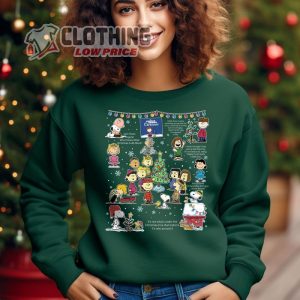 Peanuts Christmas, Vintage Peanuts Shirt, Charles Xmas Brown Sweatshirt, Snoopy Christmas Shirt