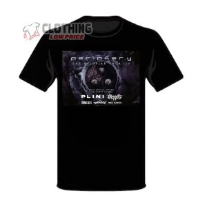 Periphery The Wildfire Tour 2023 With Plini Poster T-Shirt