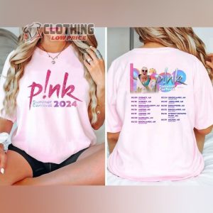 Pink Summer Carnival 2024 Shirt Pink Trustfall Album Sw1
