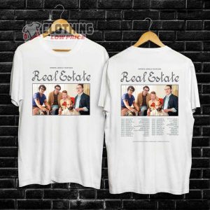 Real Estate 2024 North American Tour Merch, Real Estate Infinite Jangle Tour 2024 Shirt, Real Estate Tour Dates 2024 T-Shirt