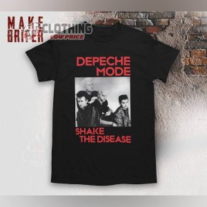 Retro Depeche Mode Shake The Disease Shirt Depeche M1