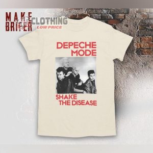 Retro Depeche Mode Shake The Disease Shirt Depeche M3